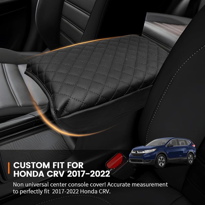 Rilsen Custom Fit for Center Console Cover Honda CRV 2017-2022 Armrest Cover Center Console Pad Interior Accessories Car Armrest Seat Box Cover Protector - Image 2